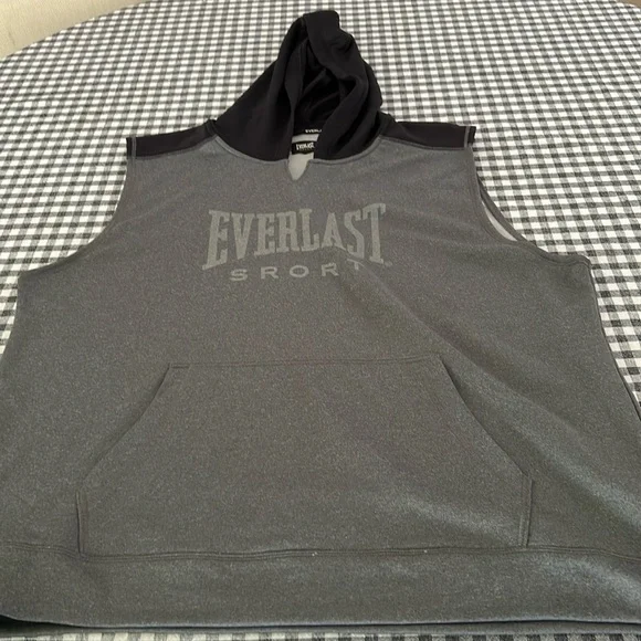 Everlast sleeveless hoodie. Size 3XL - Picture 1 of 3